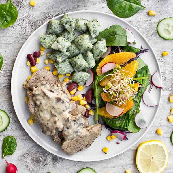 standardowa dieta pudełkowa